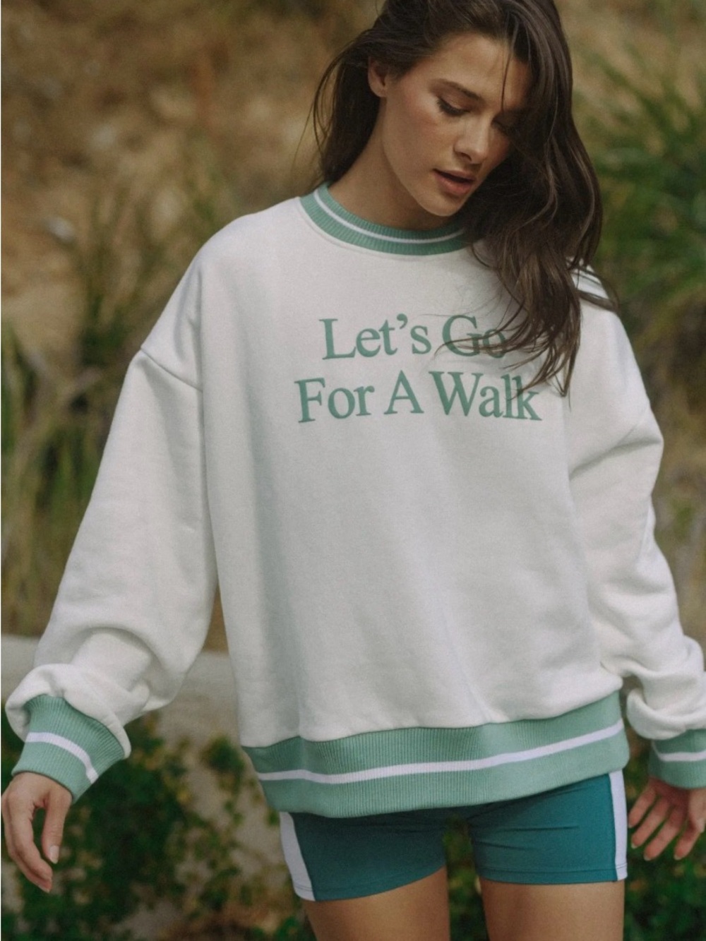 Yellow the Label XL Let’s Go For A Walk Sweatshirt